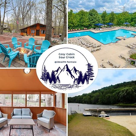 Premier Cozy Cabin - Free Amenities & Comm Indoor Pools Bushkill Extérieur photo